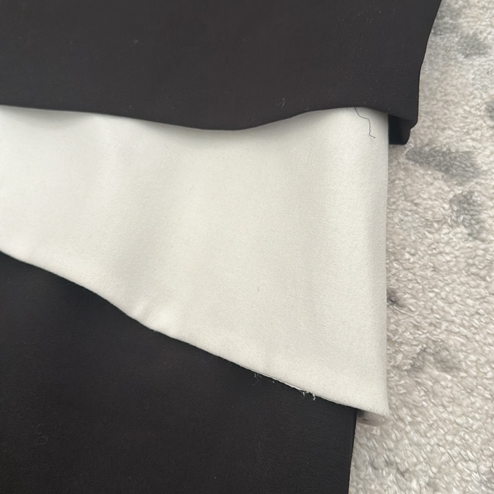 Lauren Ralph Lauren black and white sleeveless cocktail dress - Picture 5 of 7